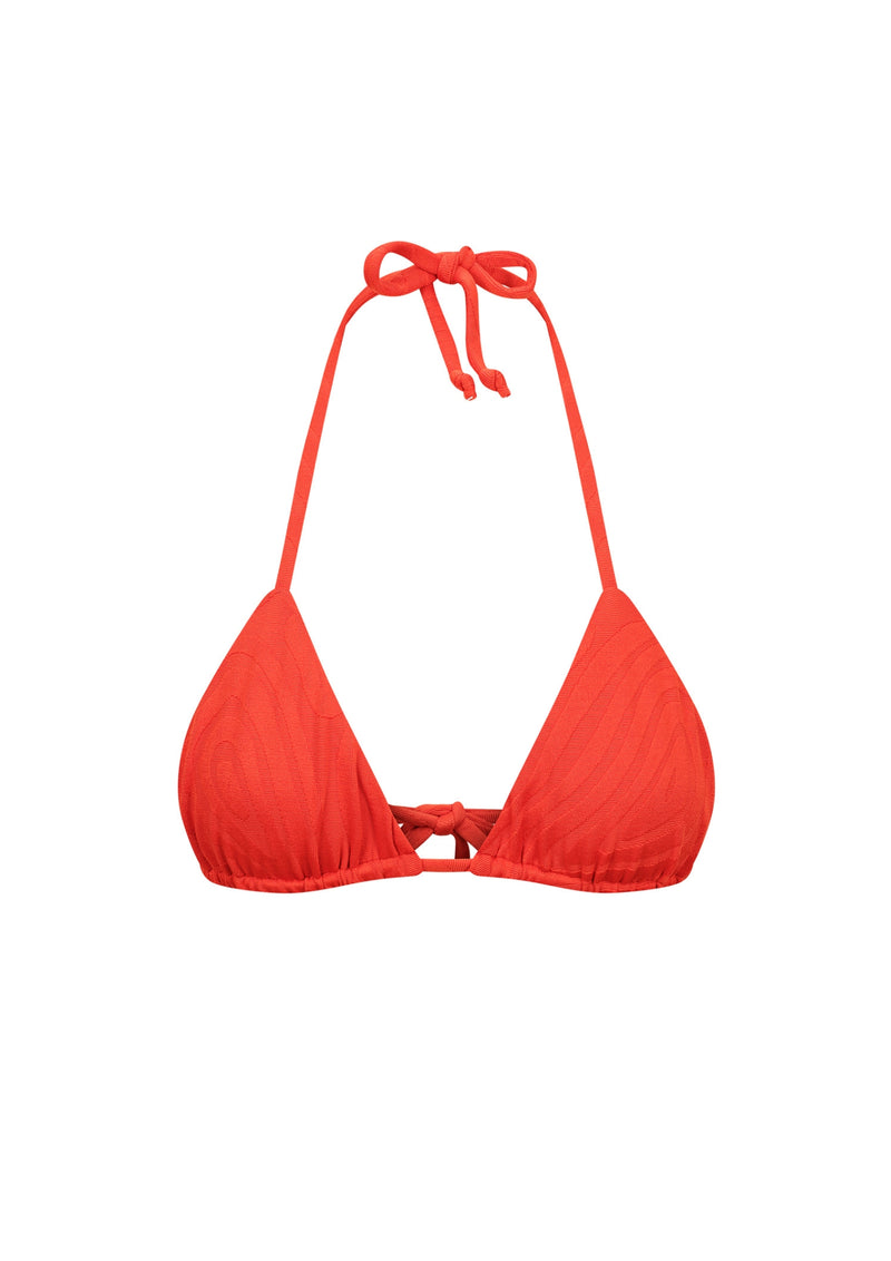 Libby Triangle Top - Chilli
