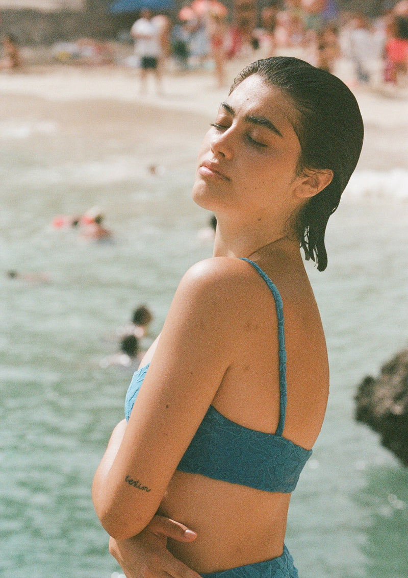 Recycled made to order in Australia swim sustainable eco friendly Charlee Swim handmade