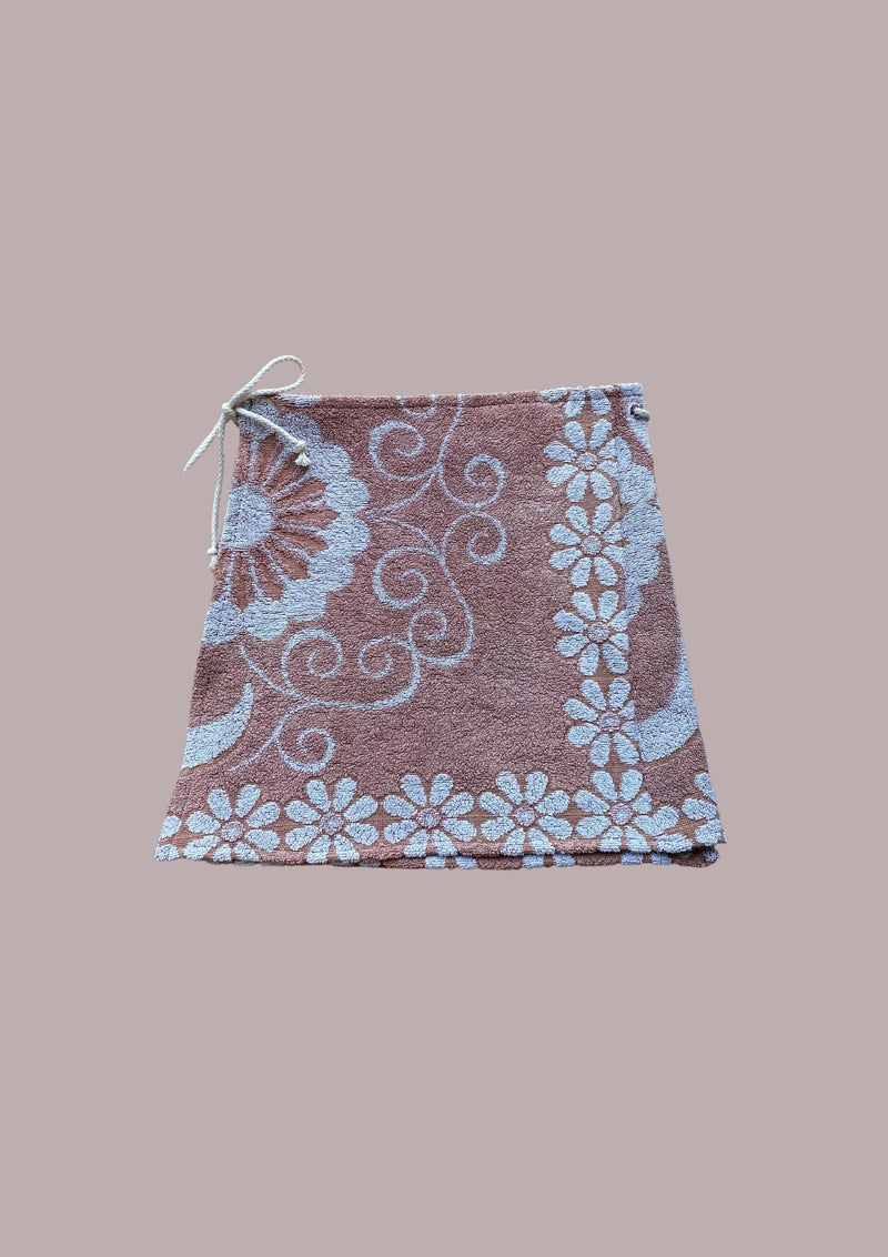 Towel Wrap Skirt - Cocoa