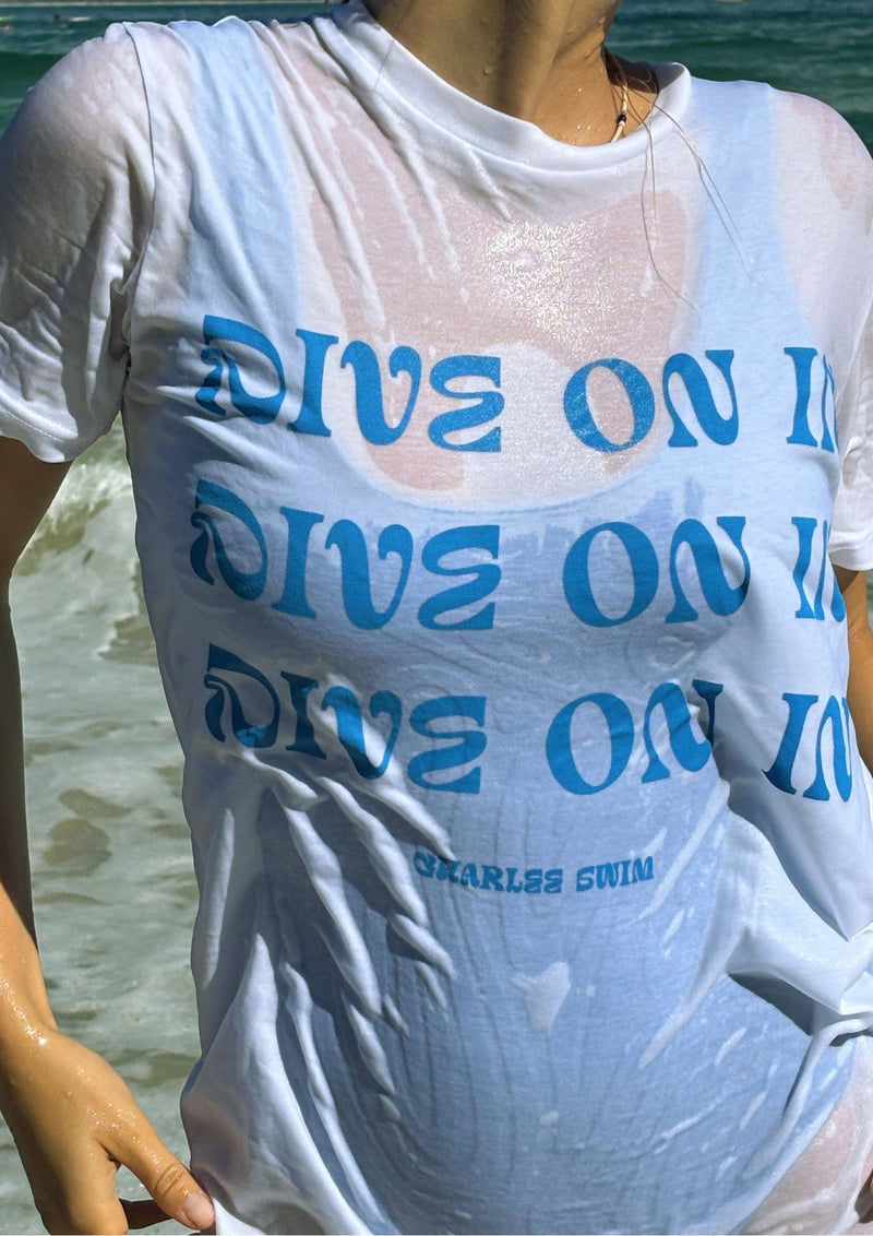 Organic Cotton Dive On In Tee