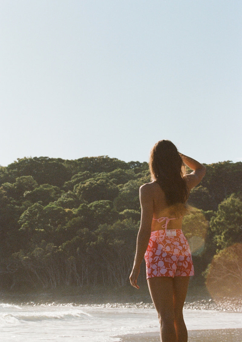 Boardshort - Pink Hawaii