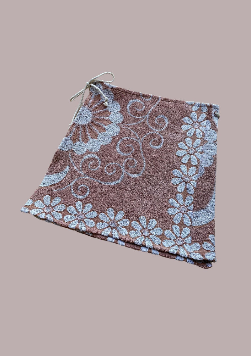Towel Wrap Skirt - Cocoa