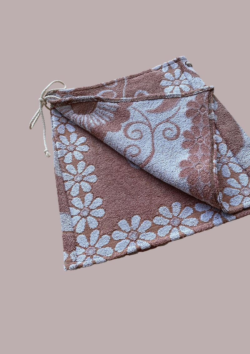 Towel Wrap Skirt - Cocoa