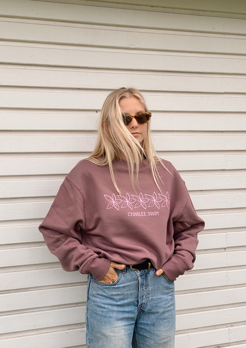 Organic Cotton Jumper - Frangipani
