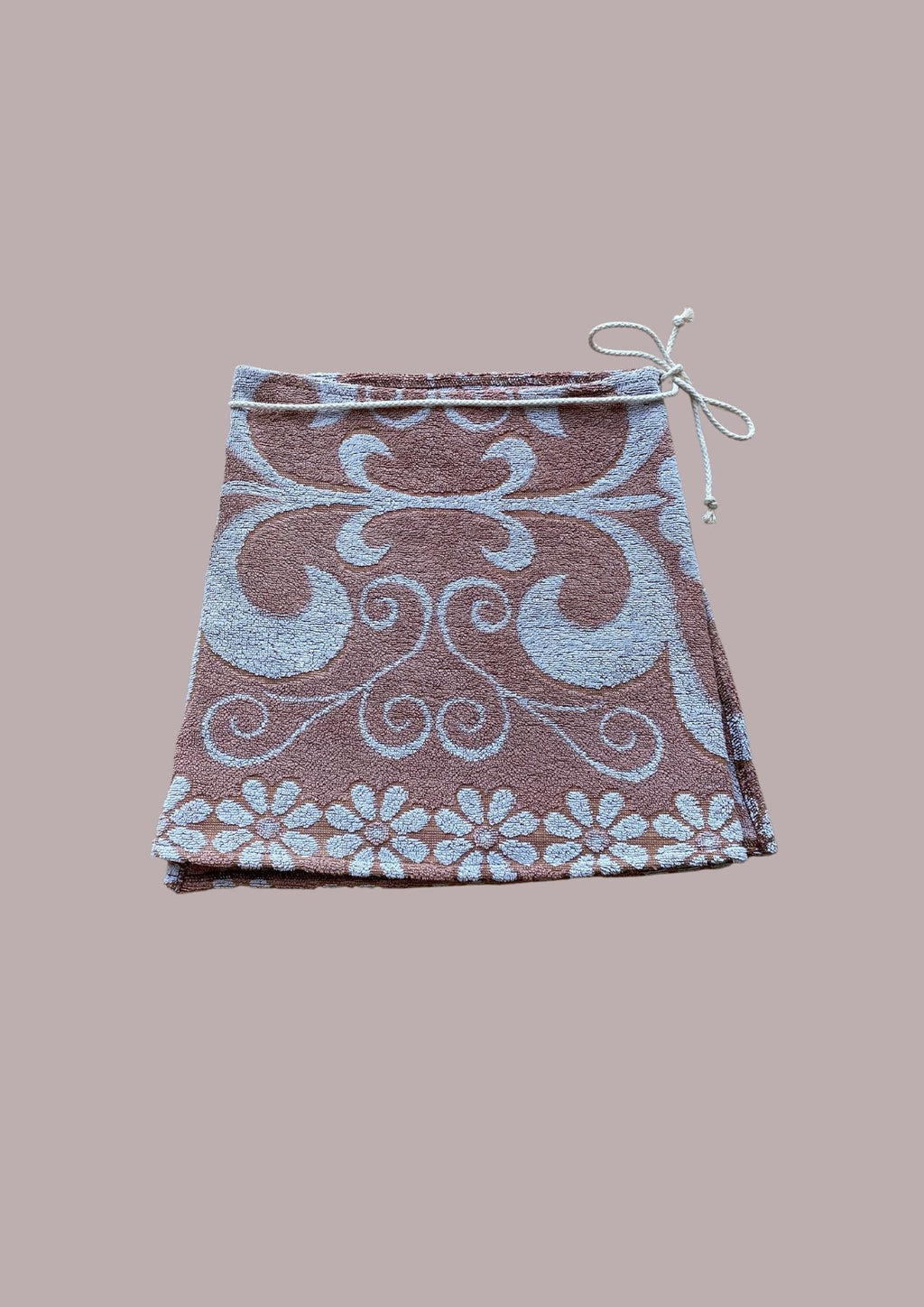 Towel Wrap Skirt - Cocoa