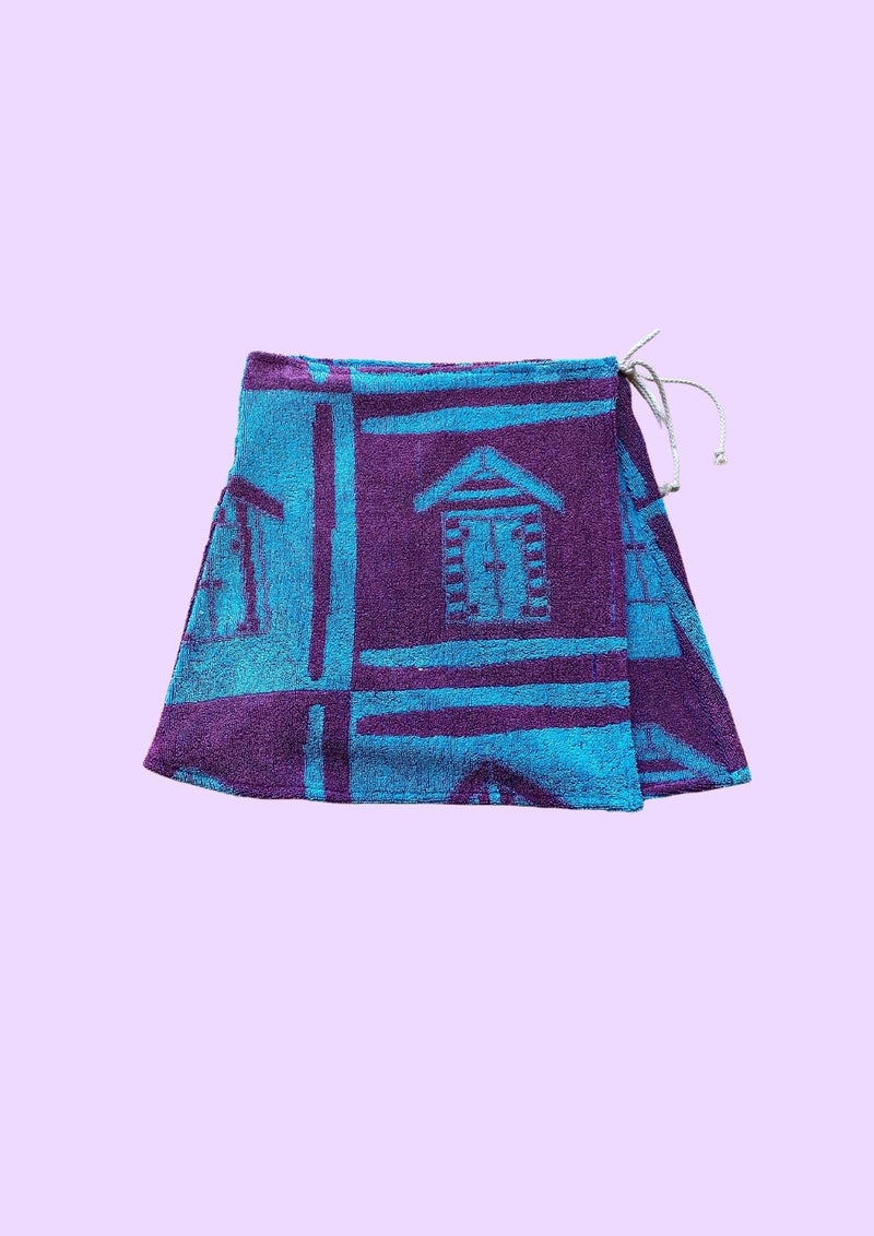 Towel Wrap Skirt - Beach Hut