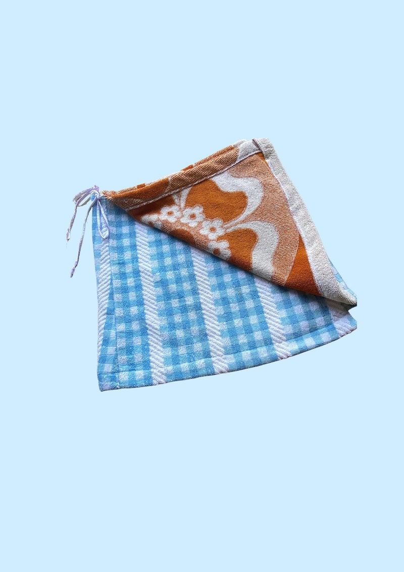 Towel Wrap Skirt - Hello Gingham