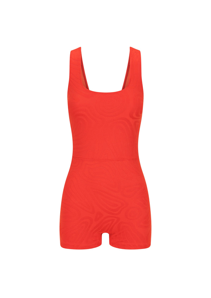 Marina Surf Suit - Chilli