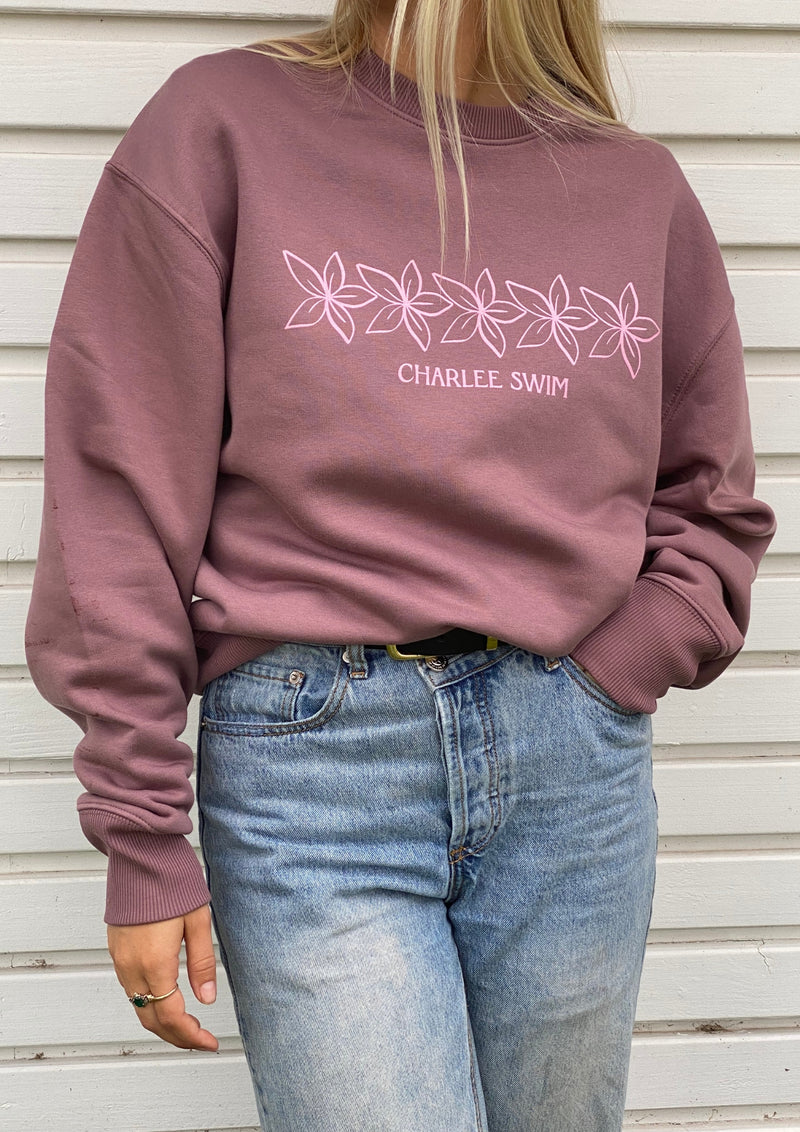 Organic Cotton Jumper - Frangipani