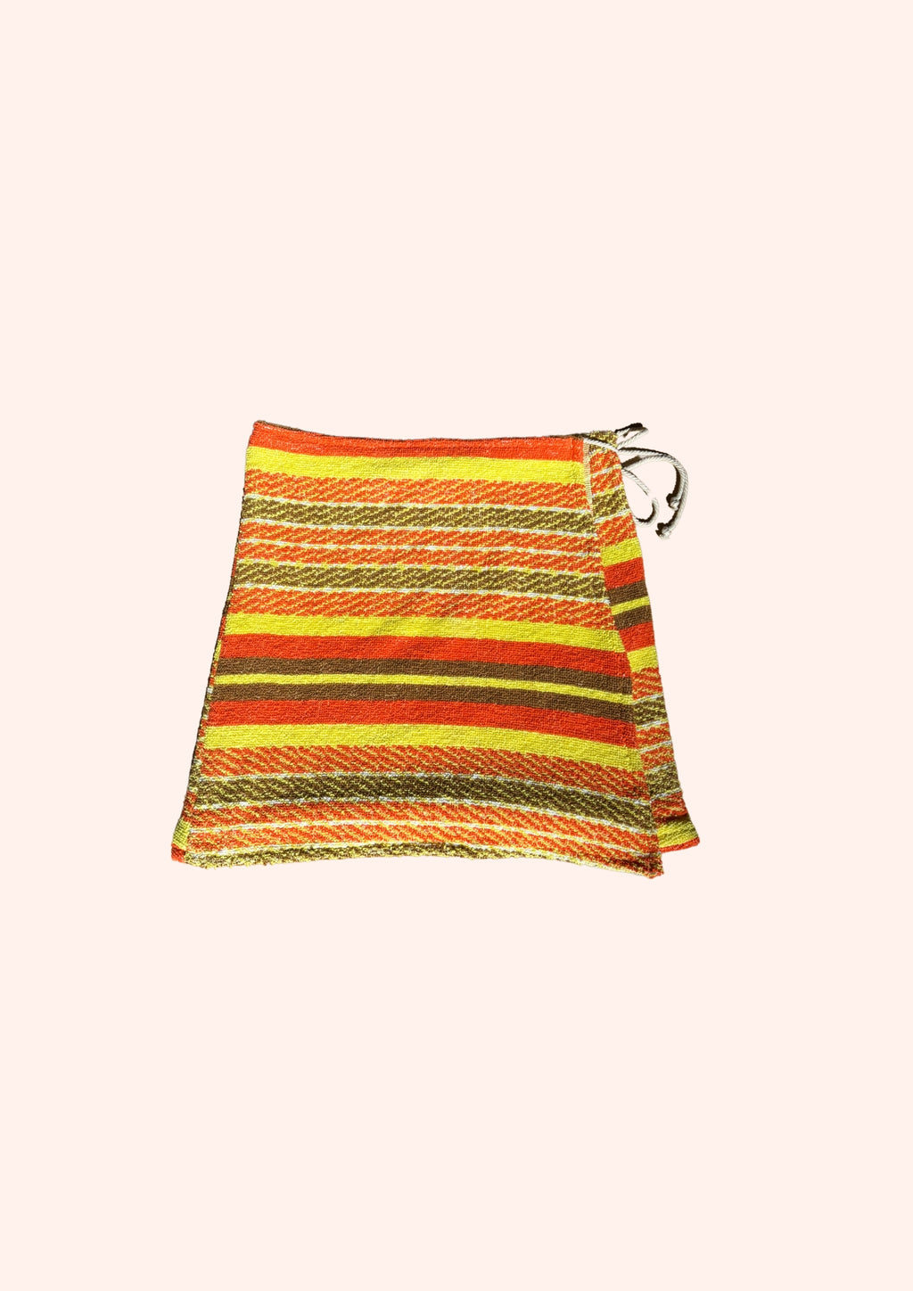 Towel Wrap Skirt - Stripe