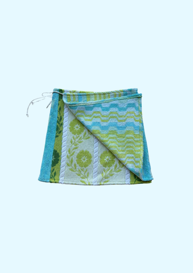 Towel Wrap Skirt - Zig Zag