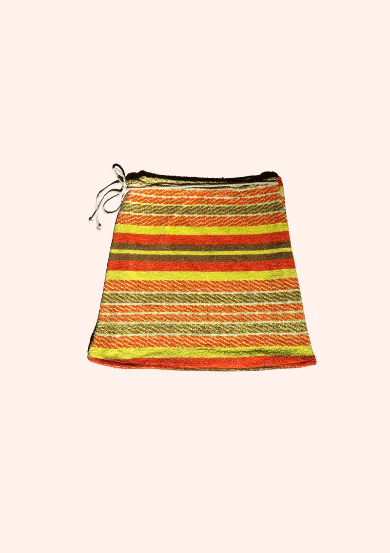 Towel Wrap Skirt - Stripe