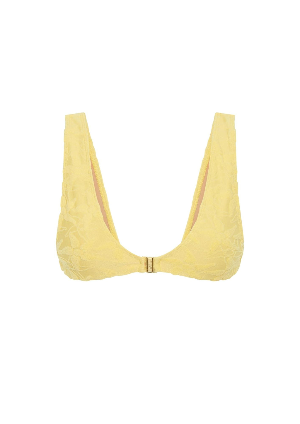 Eva Clip Front Top - Lemon Terry