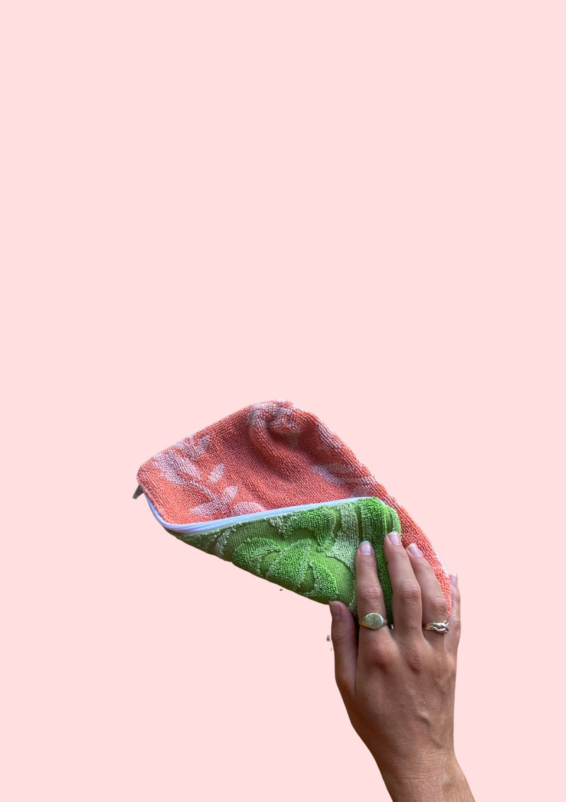 Zero Waste Towel Pouch - Peachy
