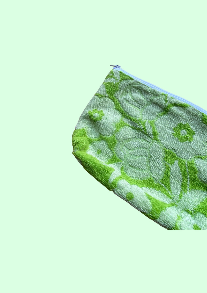 Zero Waste Towel Pouch - Green Garden 2.0