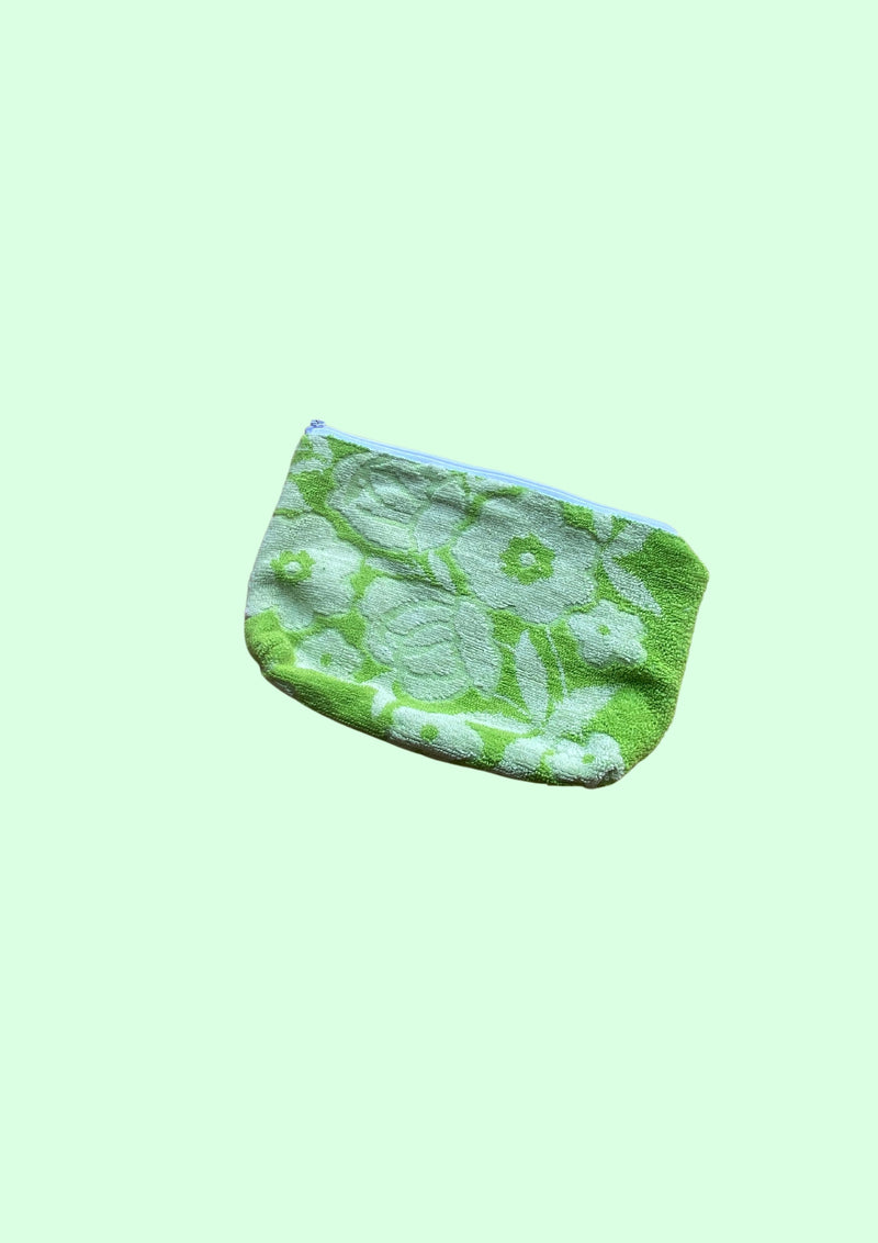 Zero Waste Towel Pouch - Green Garden 2.0