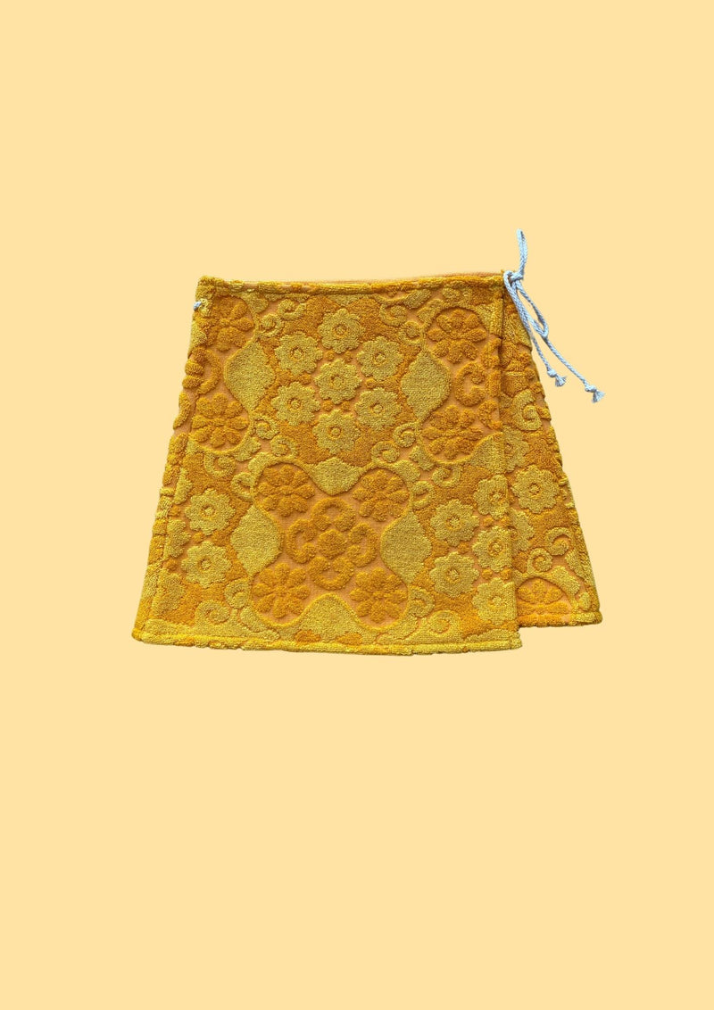 Towel Wrap Skirt - Marigold