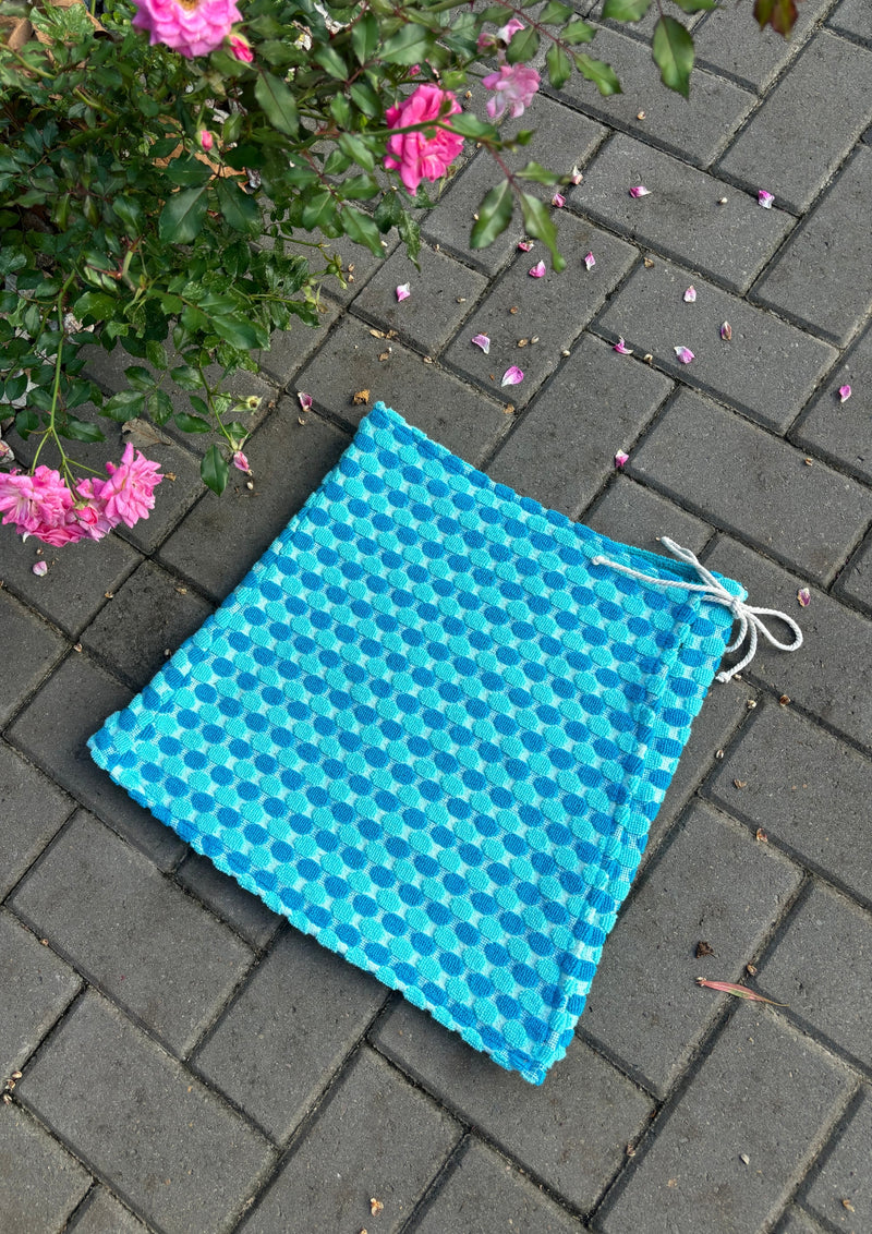Towel Wrap Skirt - Fish Scales