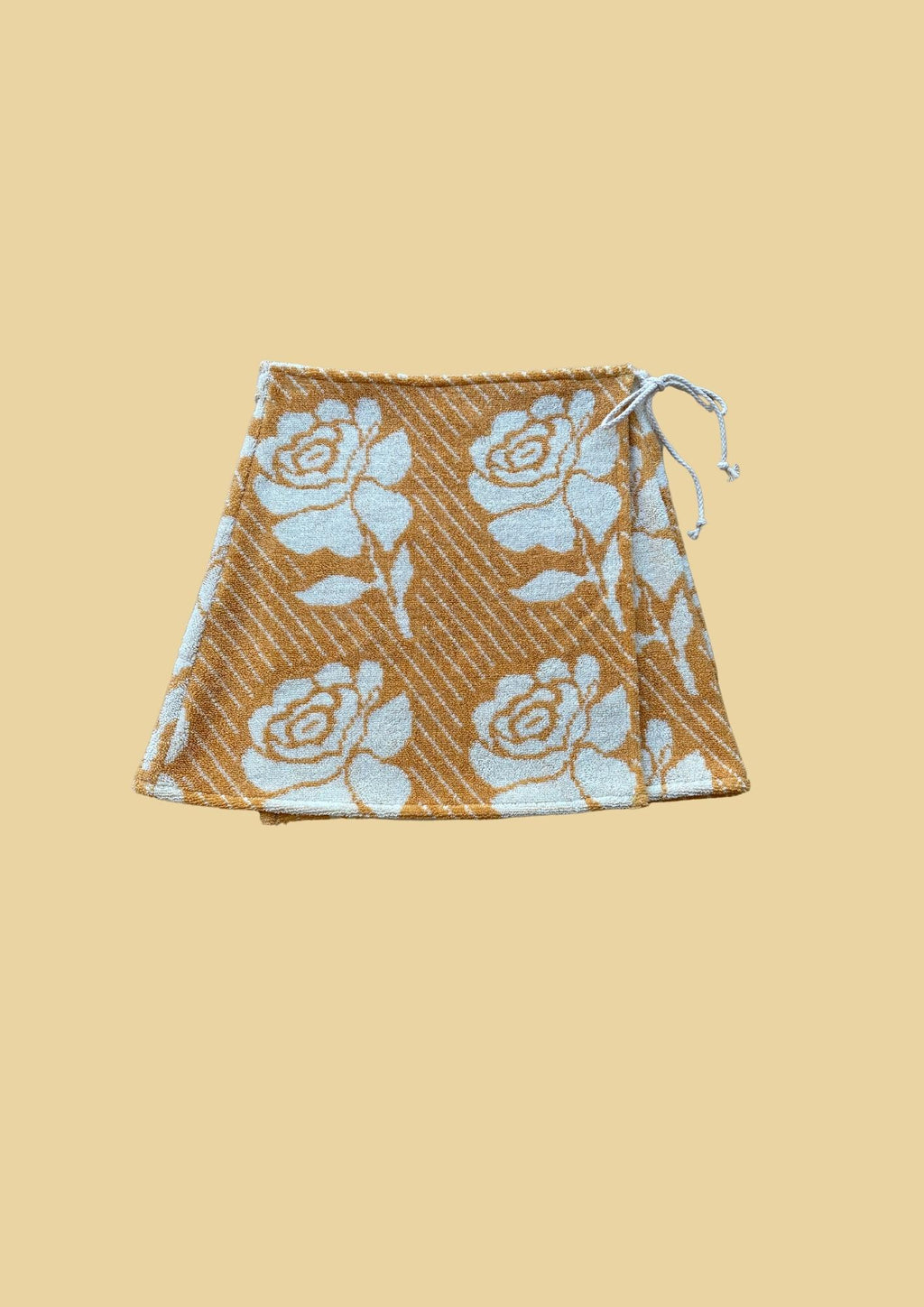 Towel Wrap Skirt - Golden Rose