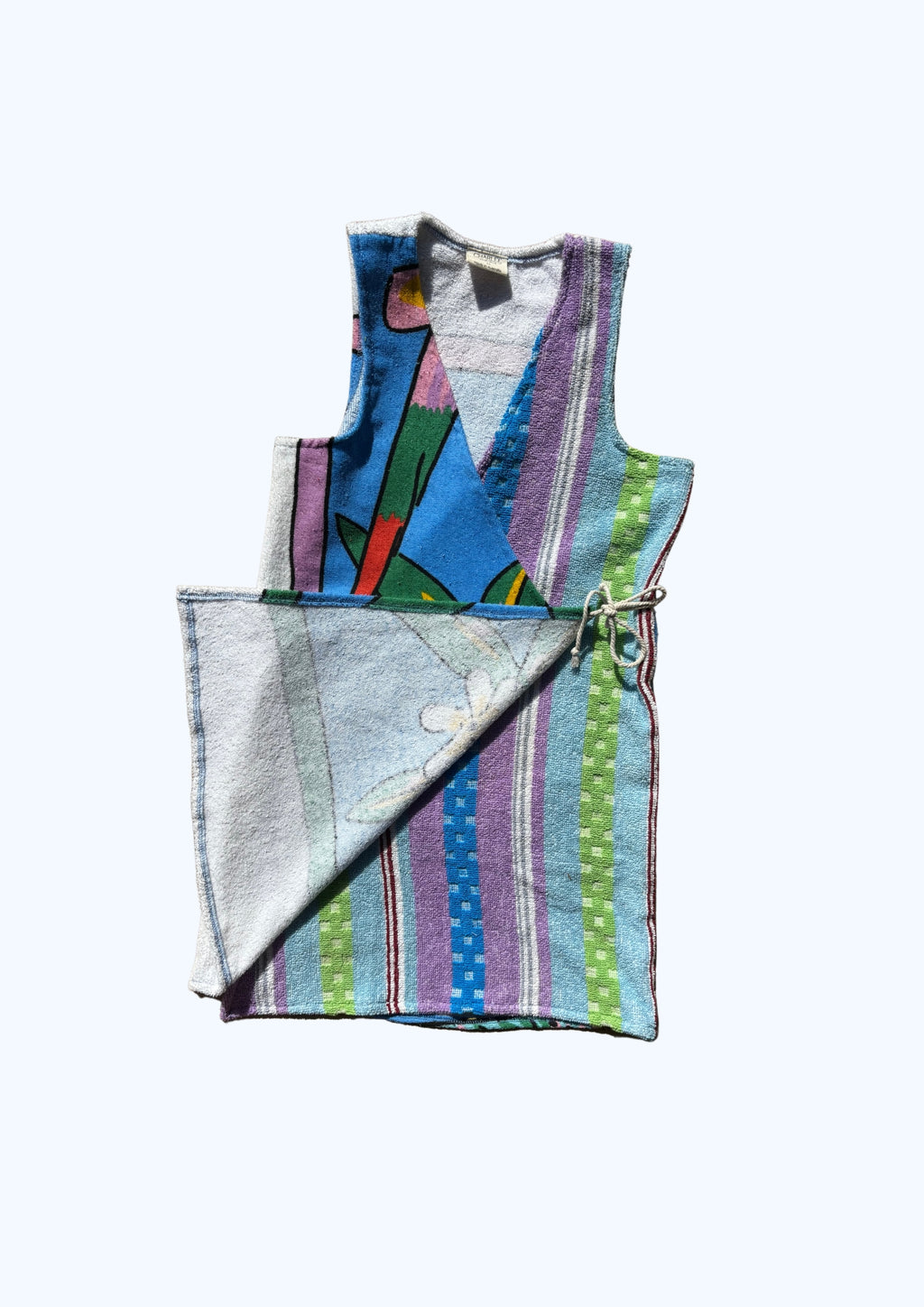 Towel Wrap Dress - Birdlife