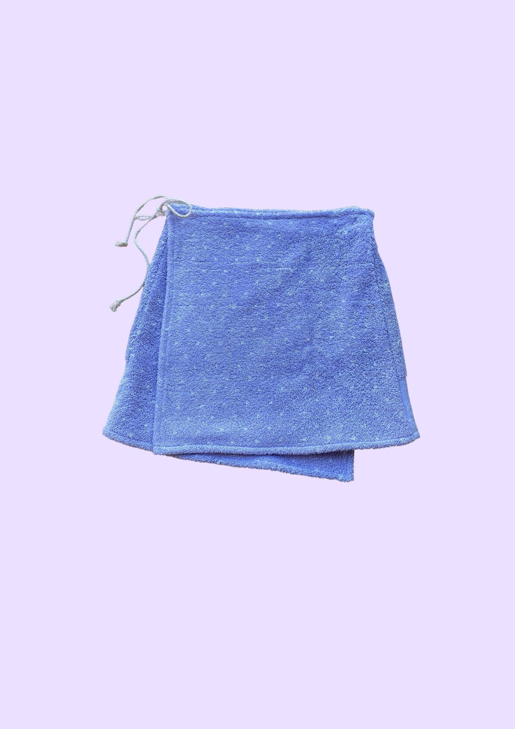 Towel Wrap Skirt - Lavender Field