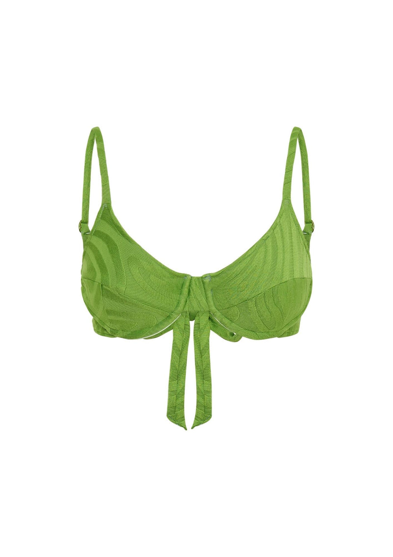 Mahlia Underwire Top - Olive