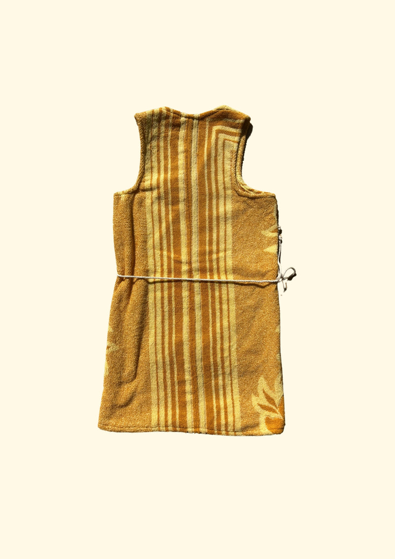 Towel Wrap Dress - Golden Rose