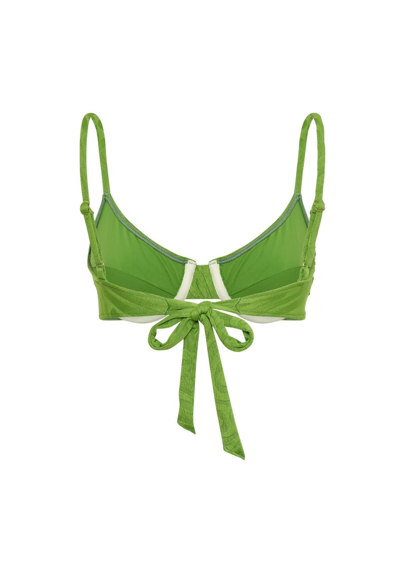 Mahlia Underwire Top - Olive
