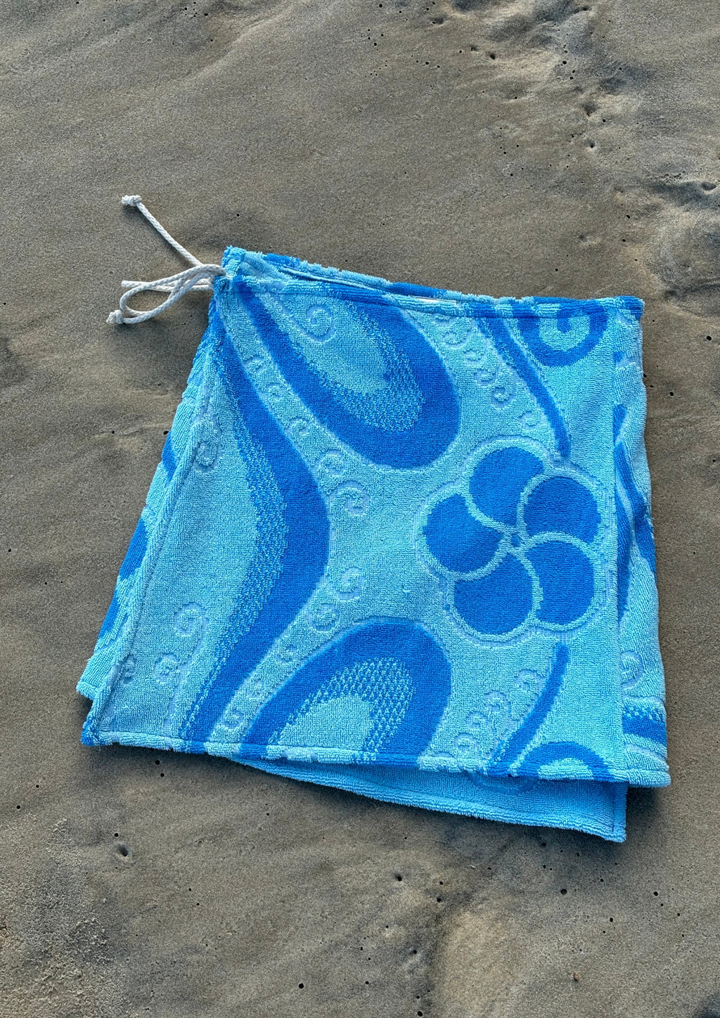 Towel Wrap Skirt - Blue Crush