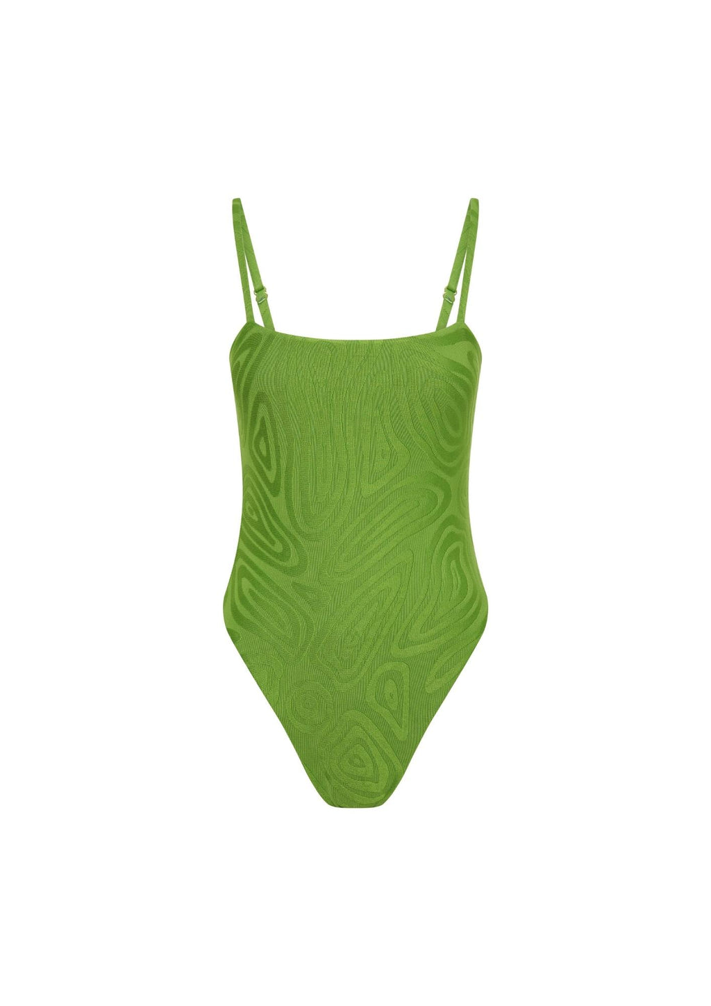 Sierra Straight Neck One Piece - Olive