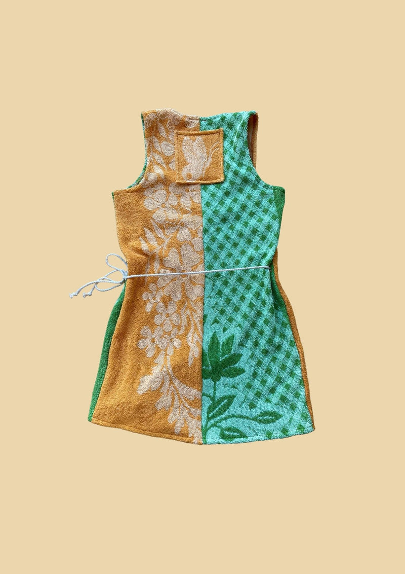 Towel Wrap Dress - Sunflower