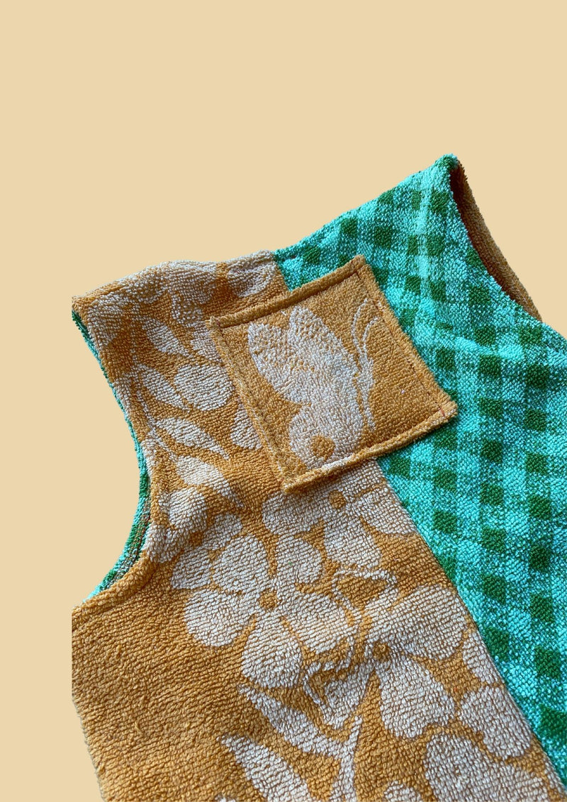 Towel Wrap Dress - Sunflower