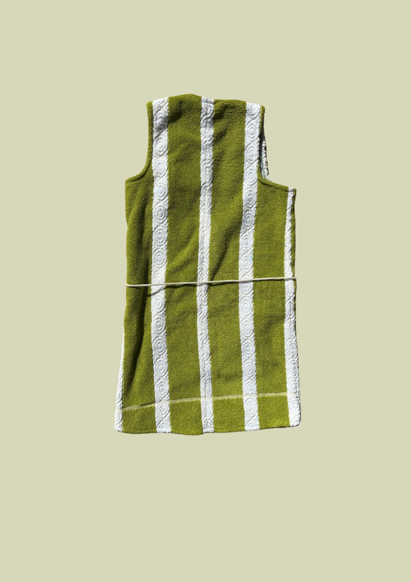 Towel Wrap Dress - White Lotus