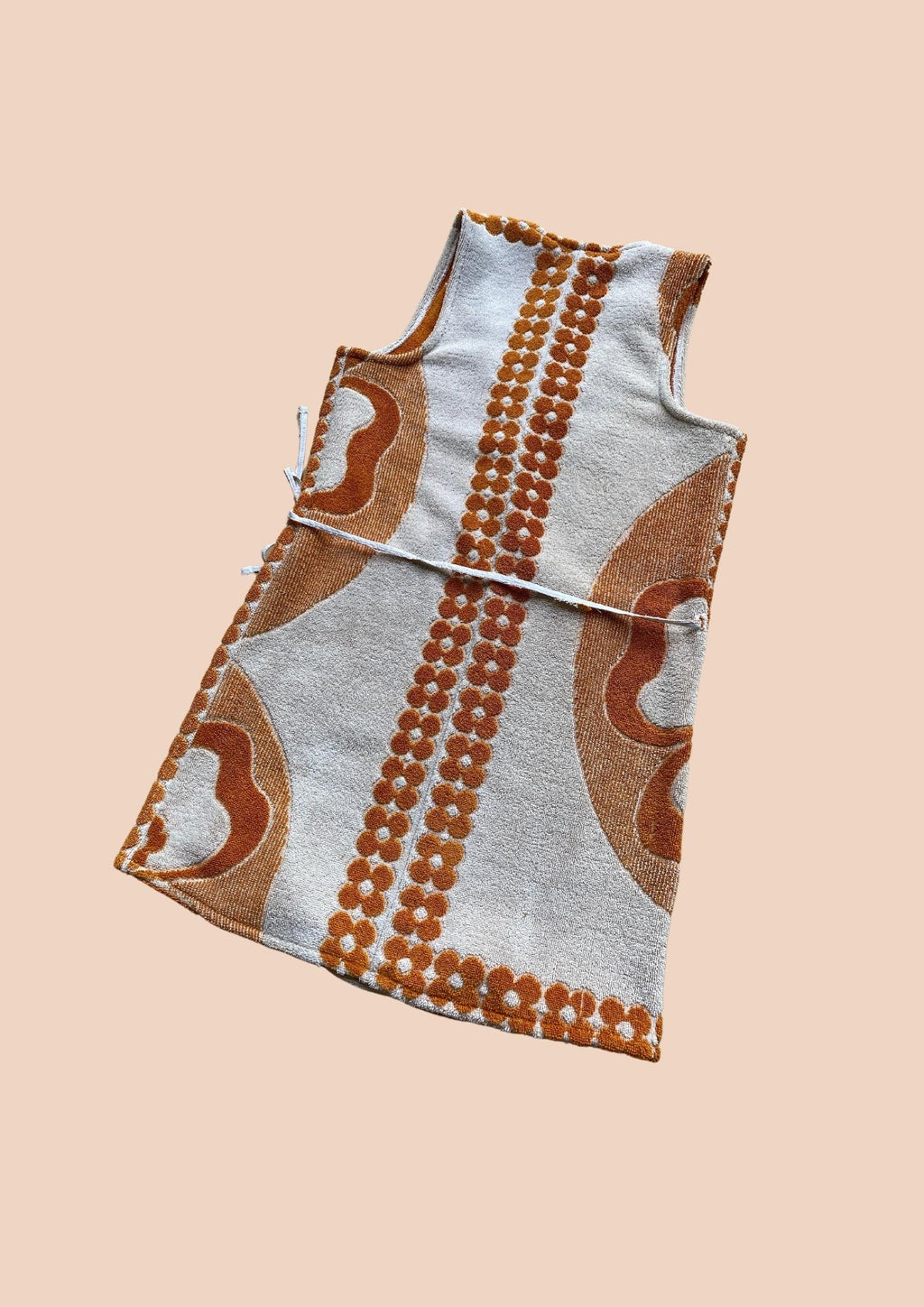 Towel Wrap Dress - Amber Flower