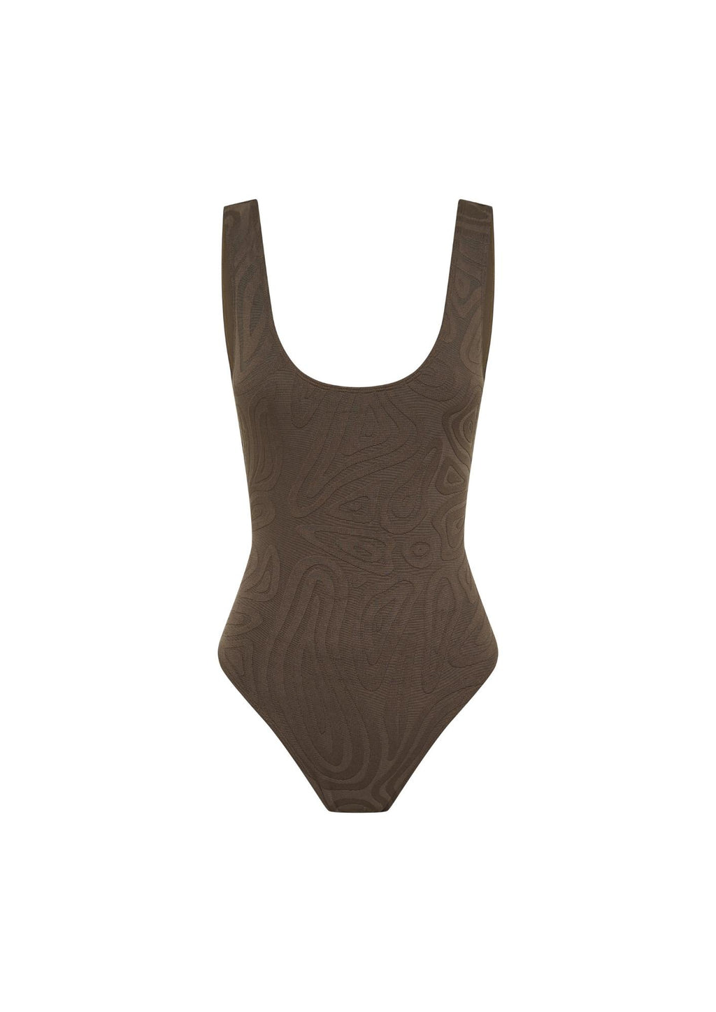 Lucy Low Back One Piece - Cacao