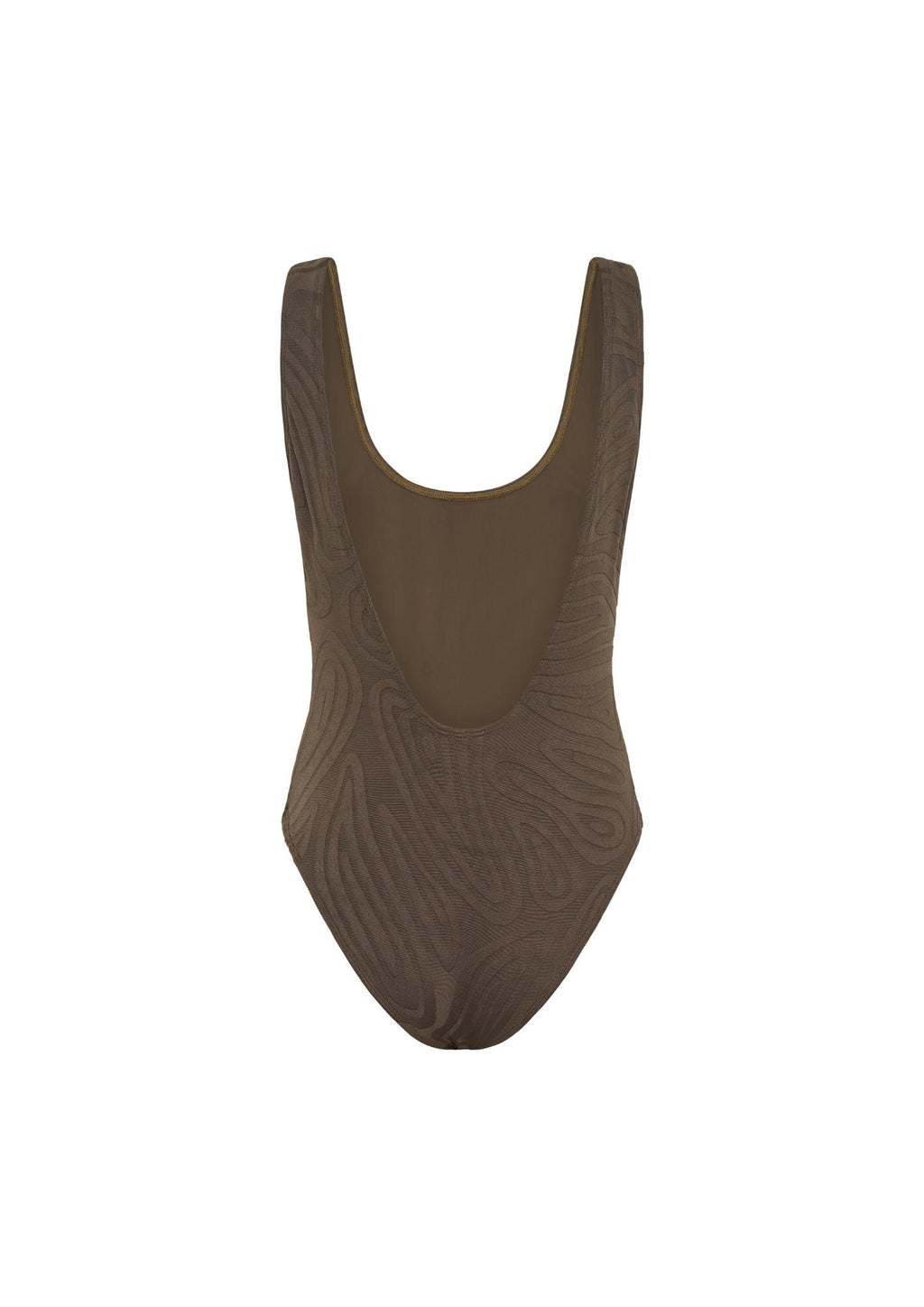 Lucy Low Back One Piece - Cacao