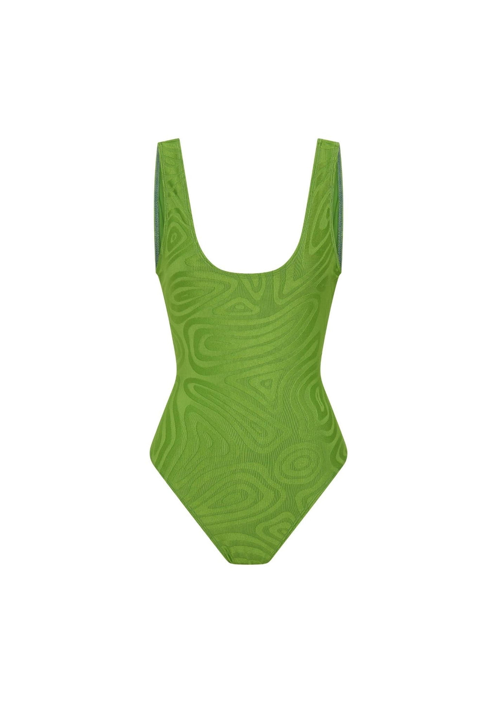 Lucy Low Back One Piece - Olive