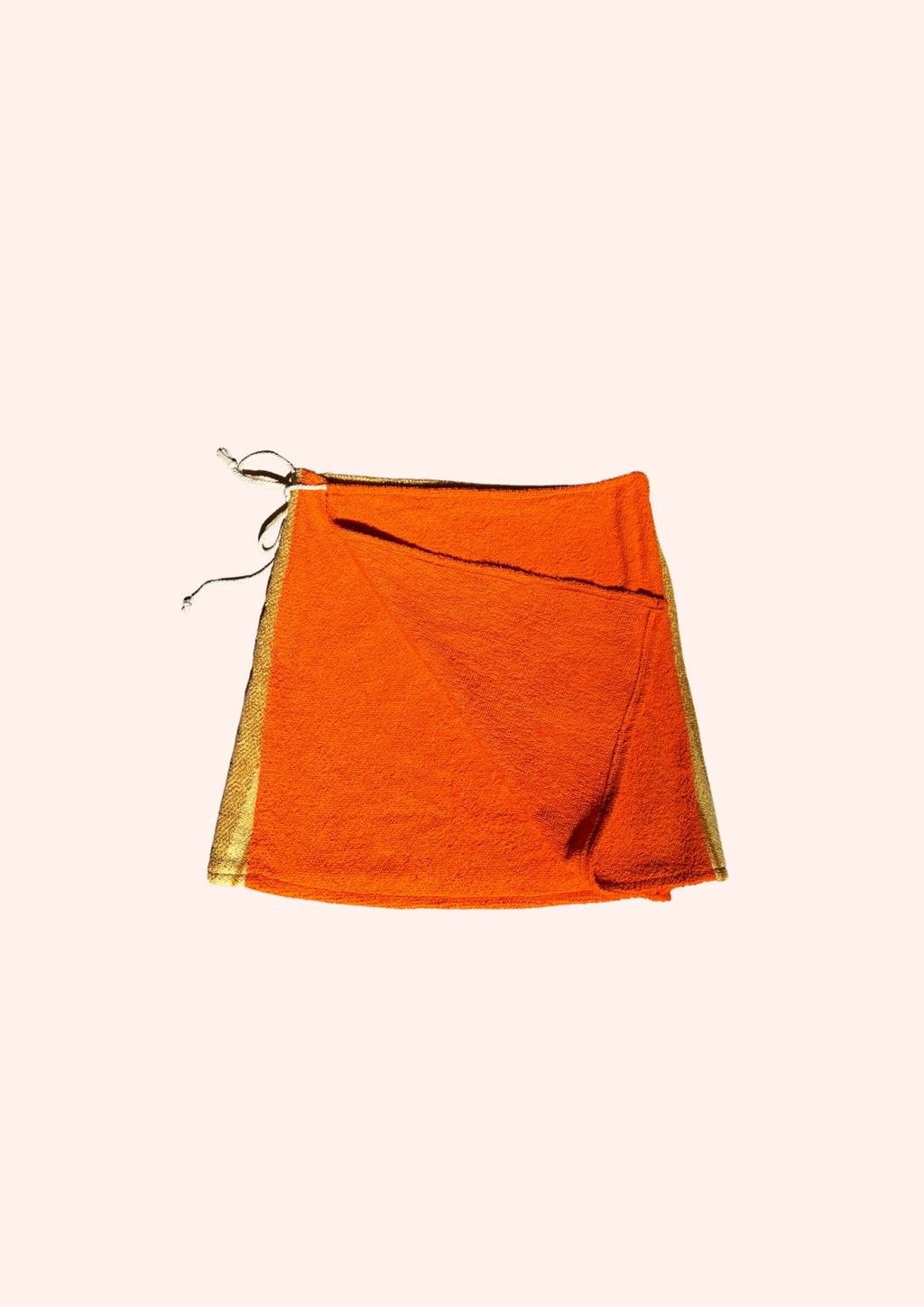 Towel Wrap Skirt - Rose