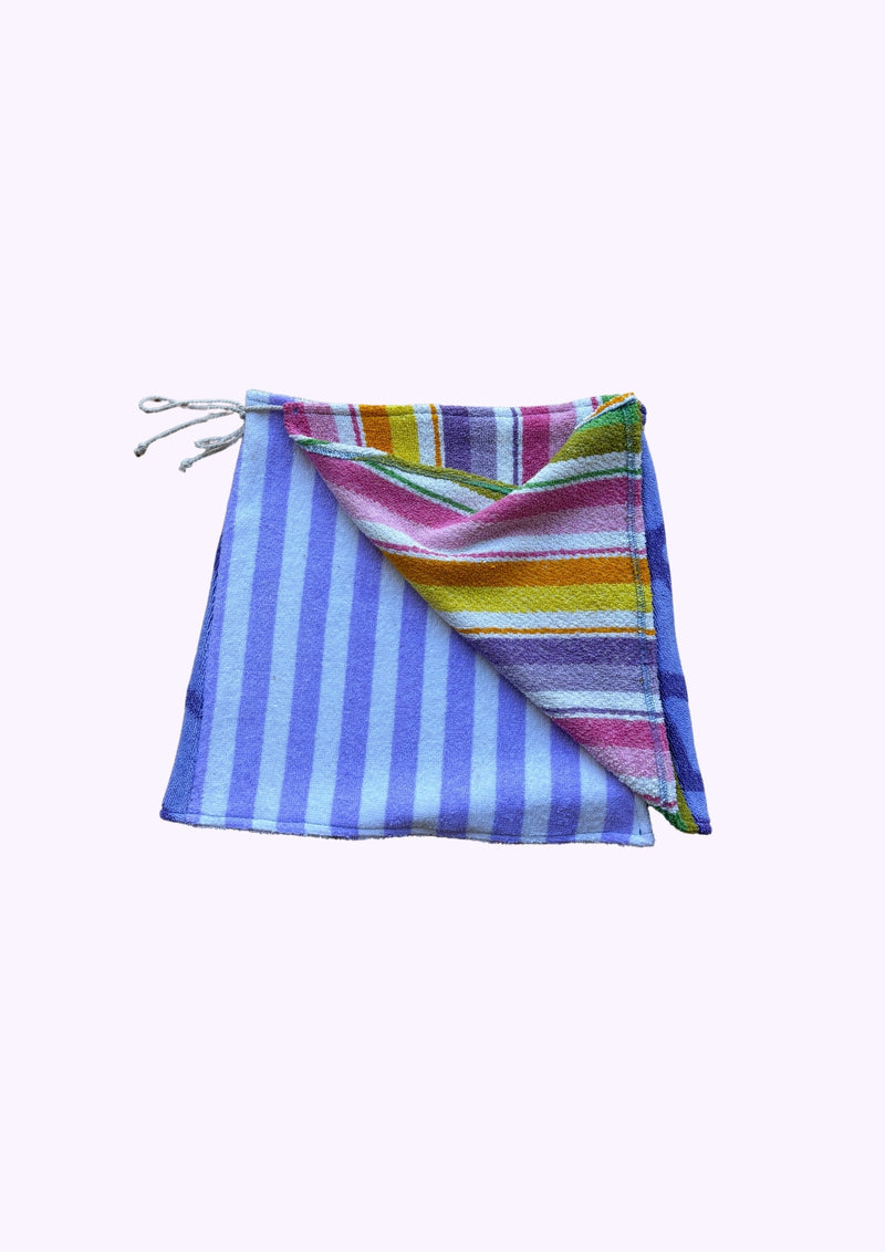 Towel Wrap Skirt - Stripe 2.0
