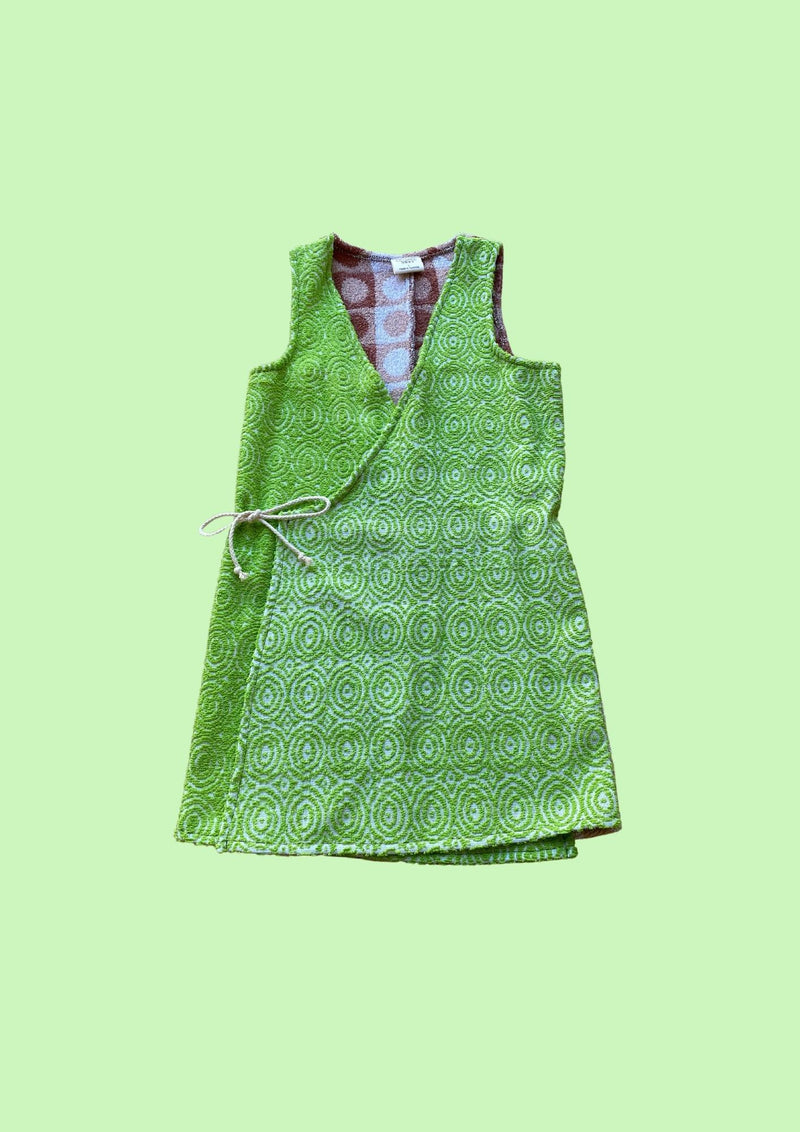 Towel Wrap Dress - Polka Dot