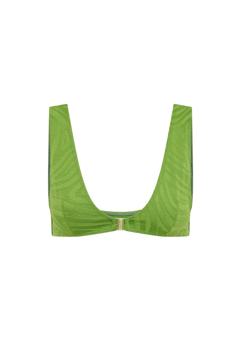 Eva Clip Front Top - Olive