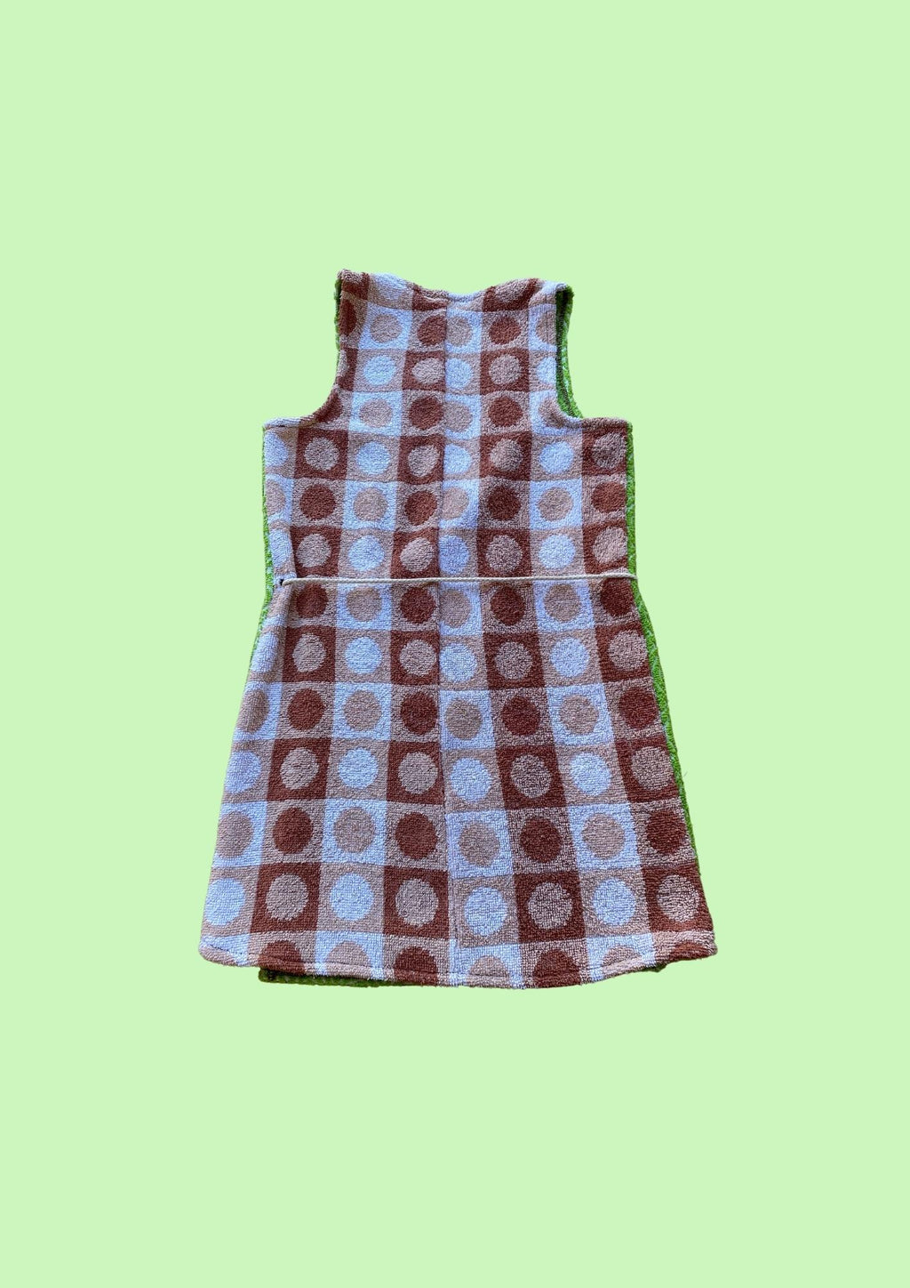 Towel Wrap Dress - Polka Dot