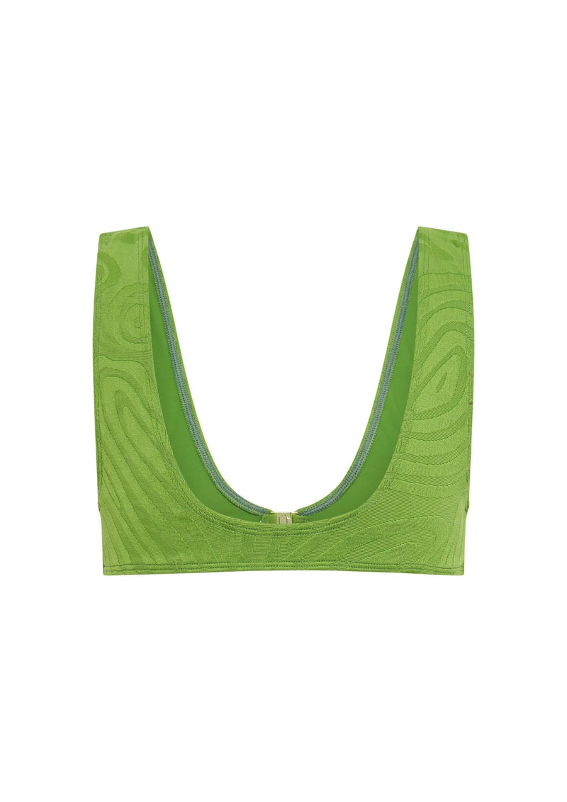 Eva Clip Front Top - Olive