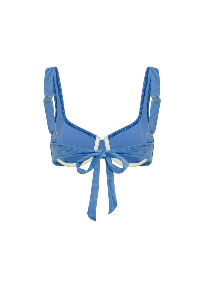Ursula Underwire Top - Blue