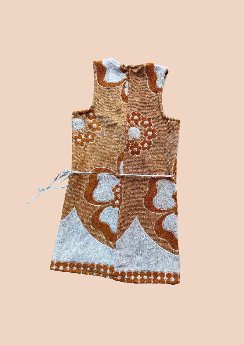 Towel Wrap Dress - Amber Flower 2.0