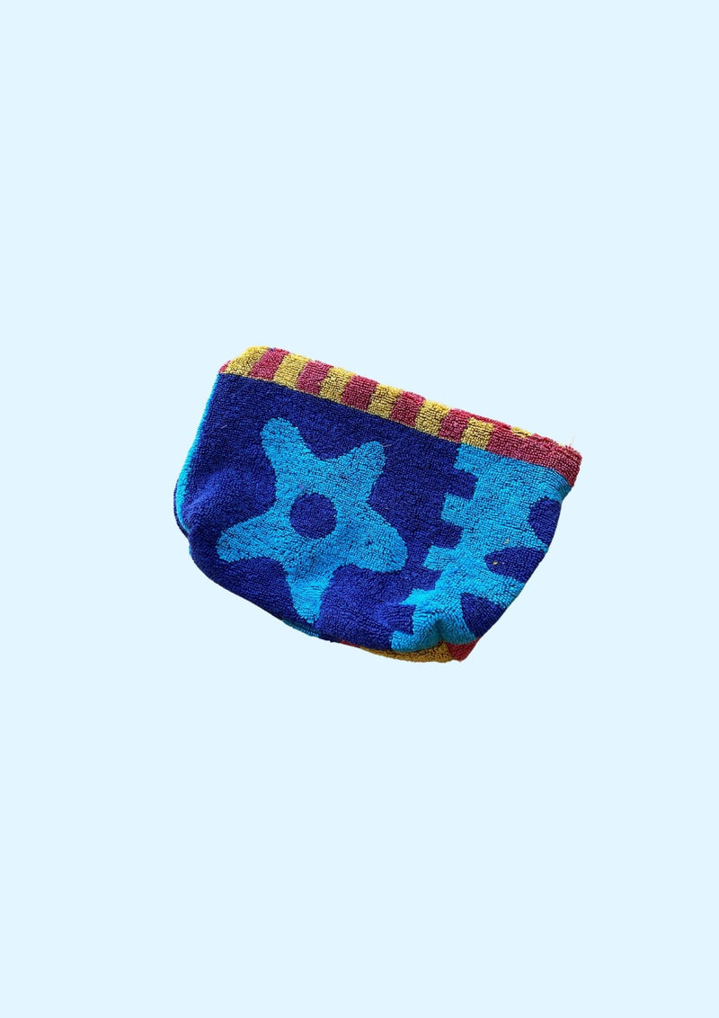 Zero Waste Towel Pouch - Retro Fish 2.0