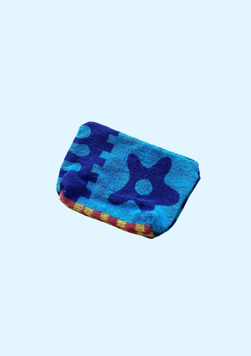 Zero Waste Towel Pouch - Retro Fish