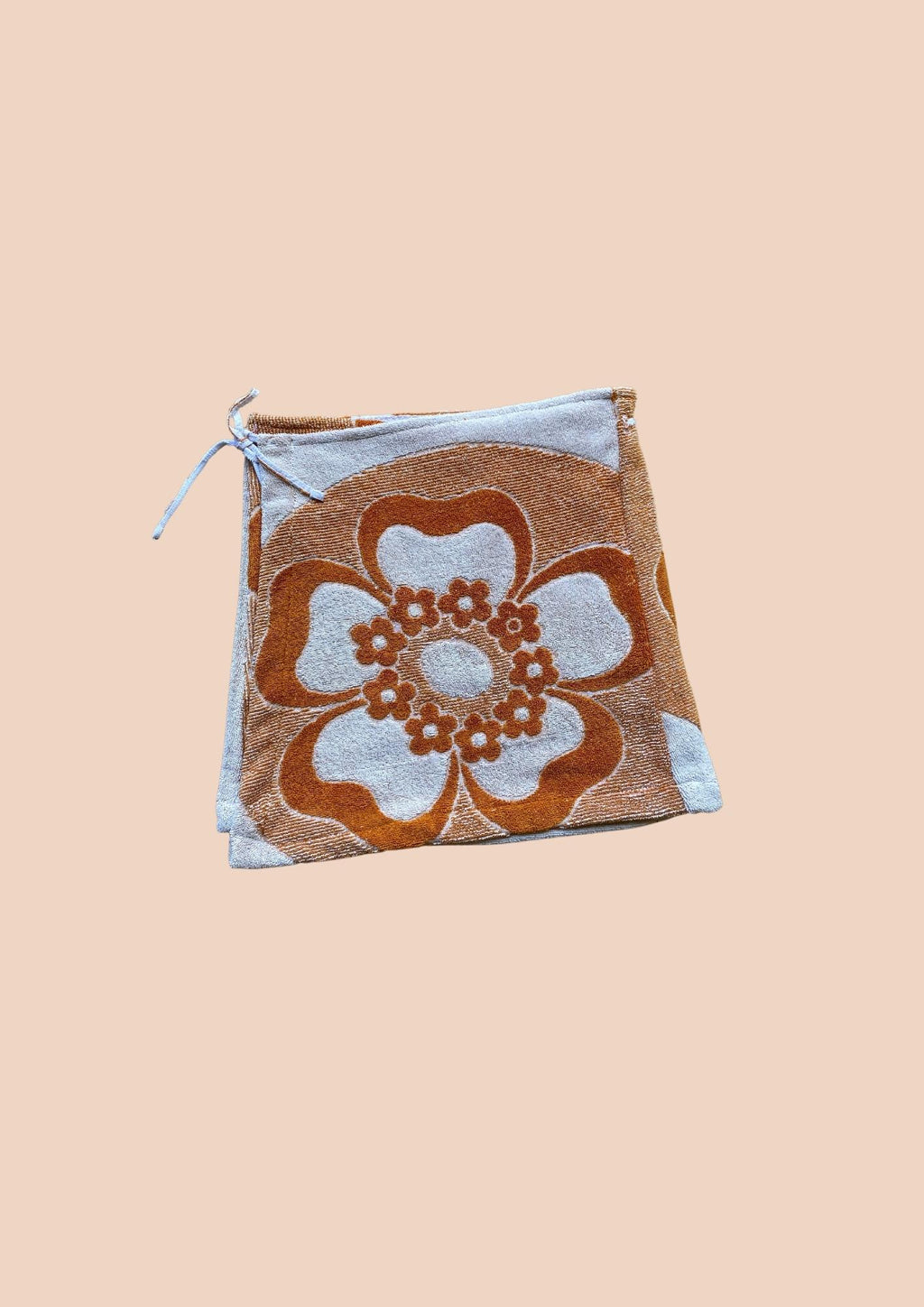 Towel Wrap Skirt - Amber Flower