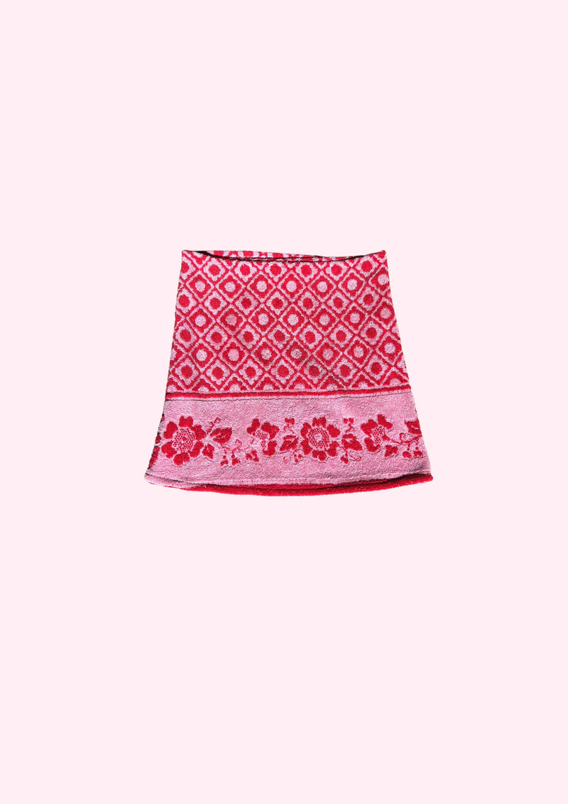 Towel Wrap Skirt - Pink Daisy