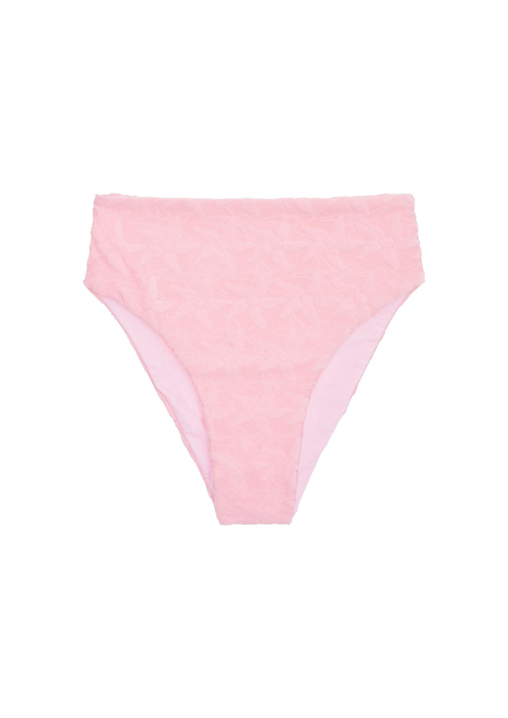 Morgan High Waist Bottom - Pink Terry